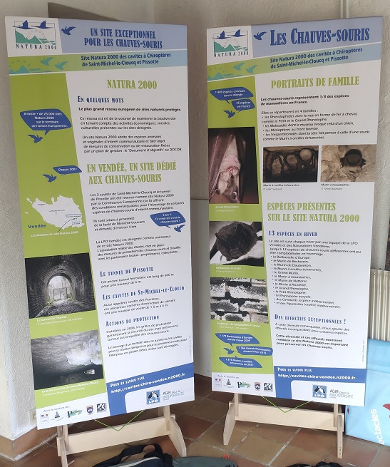 exemples de panneaux de l'exposition Natura 2000